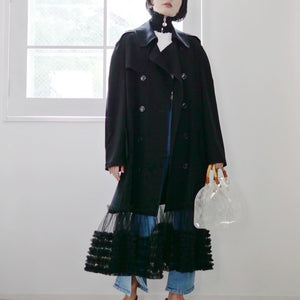 Viktor & Rolf FANCY TRENCH - BLACK