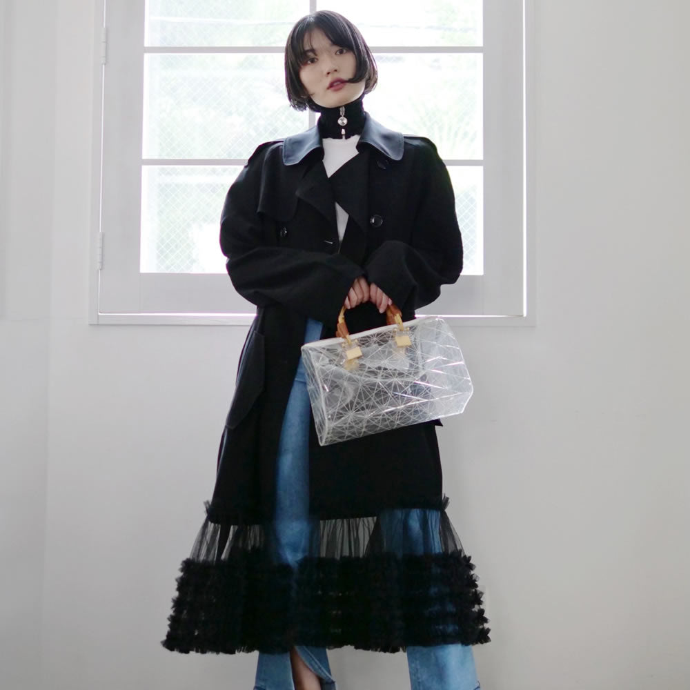 Viktor & Rolf FANCY TRENCH - BLACK