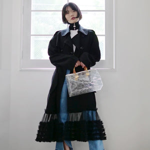 Viktor & Rolf FANCY TRENCH - BLACK