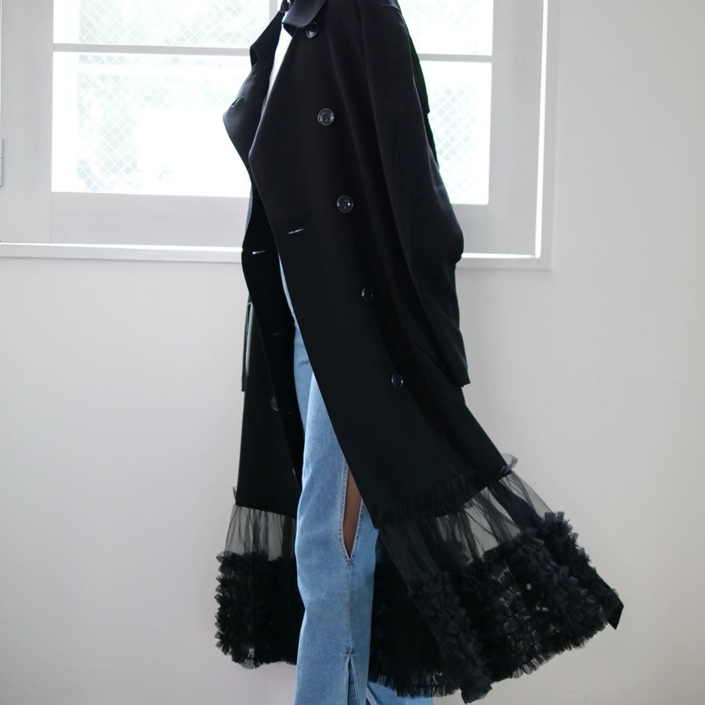 Viktor & Rolf FANCY TRENCH - BLACK